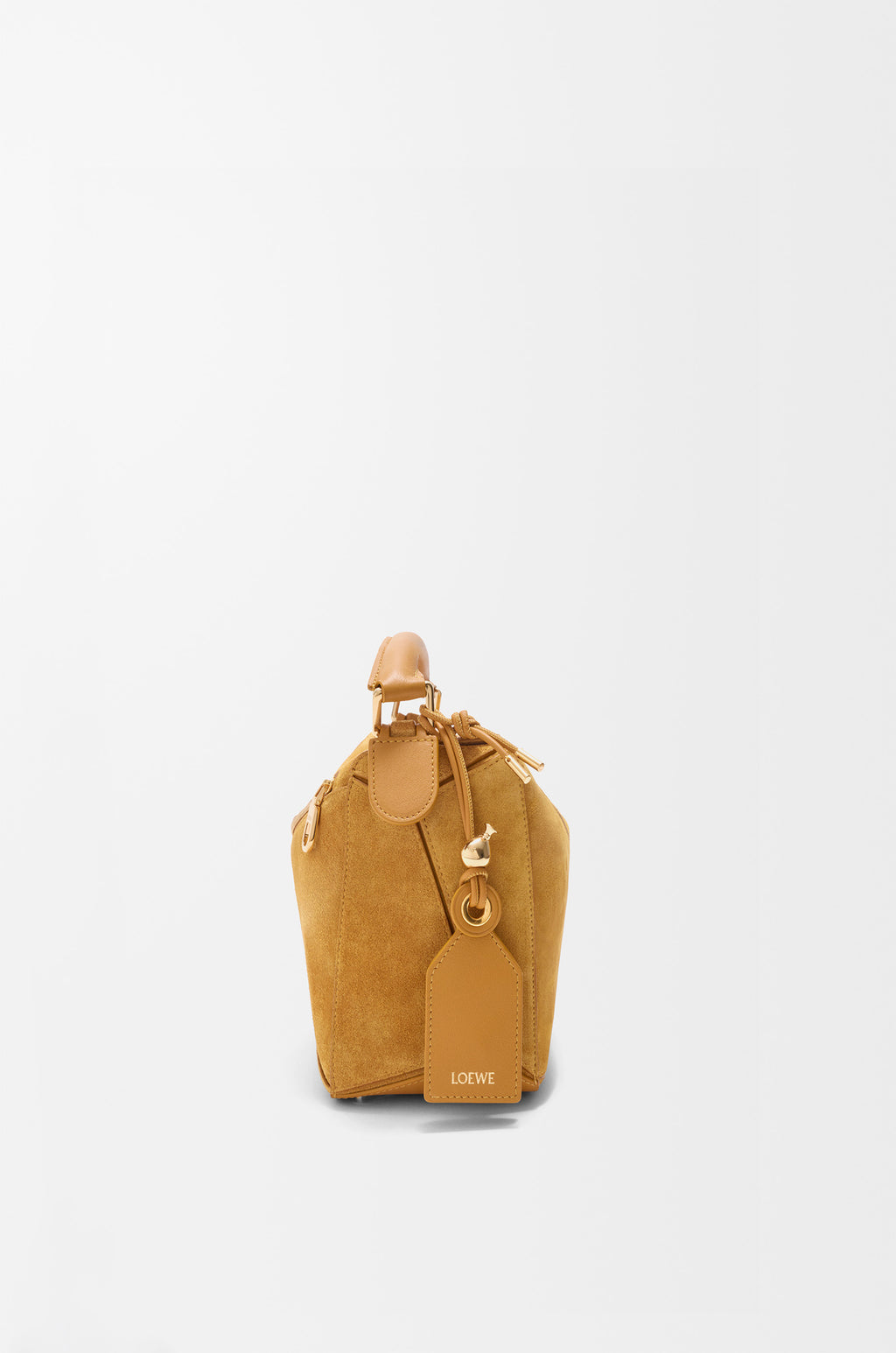 Small Featherlight Puzzle bag in suede
