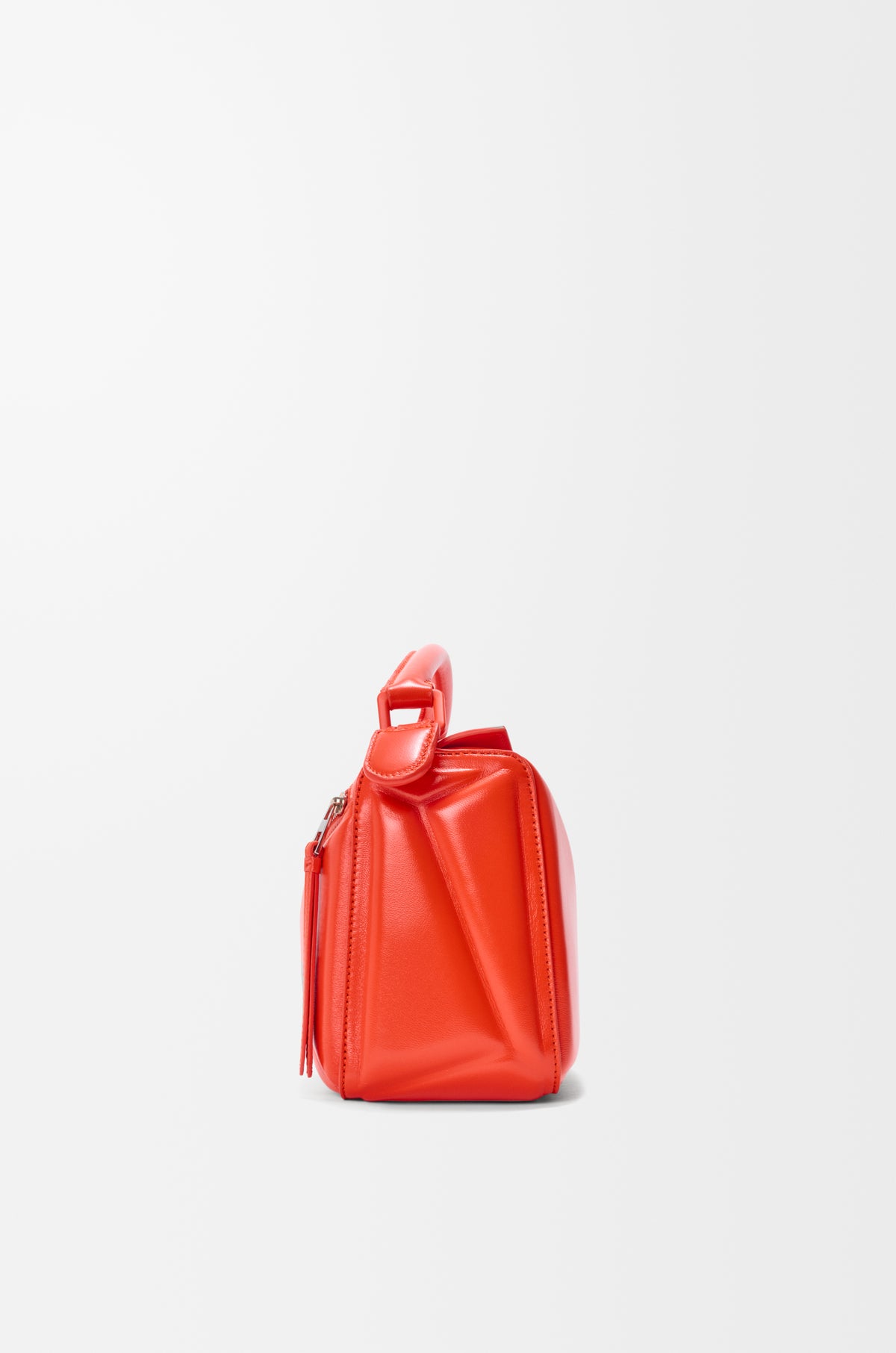 Small Puzzle Blown bag in glossy lambskin