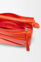 Small Puzzle Blown bag in glossy lambskin