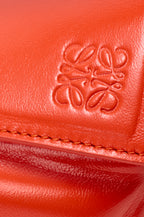 Small Puzzle Blown bag in glossy lambskin