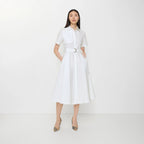 Cotton Poplin Shirt Dress