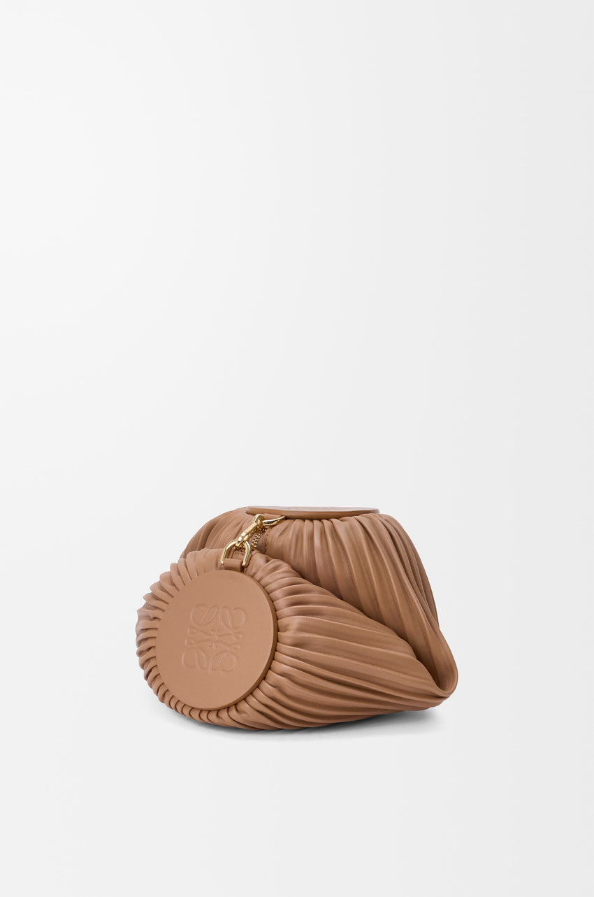 Bracelet Pouch in pleated nappa lambskin