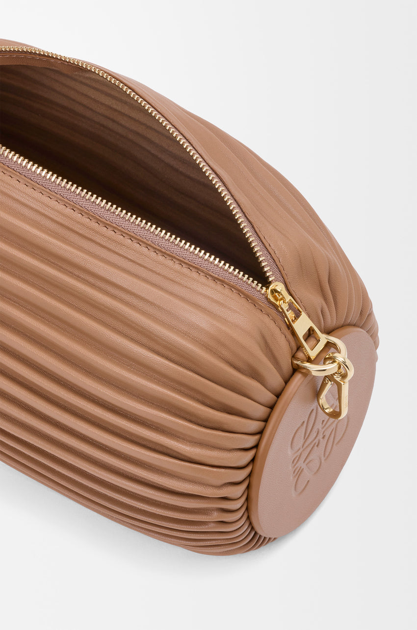 Bracelet Pouch in pleated nappa lambskin