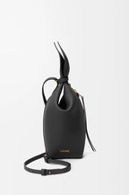 Scarf backpack in smooth calfskin