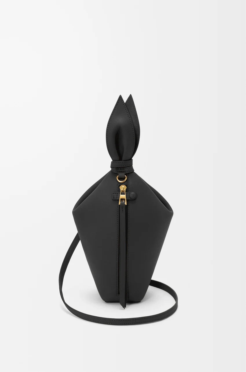 Scarf backpack in smooth calfskin