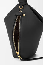 Scarf backpack in smooth calfskin