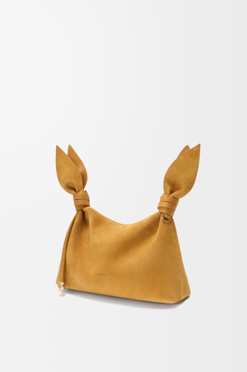 Mini Scarf bag in suede