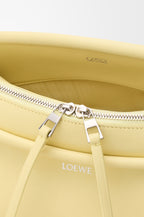 Small Whisker bag in glazed calfskin