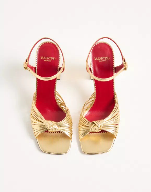 Annet Laminated Nappa Sandal 90Mm