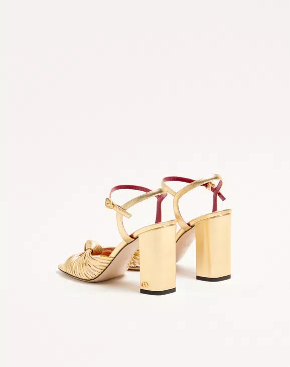 Annet Laminated Nappa Sandal 90Mm