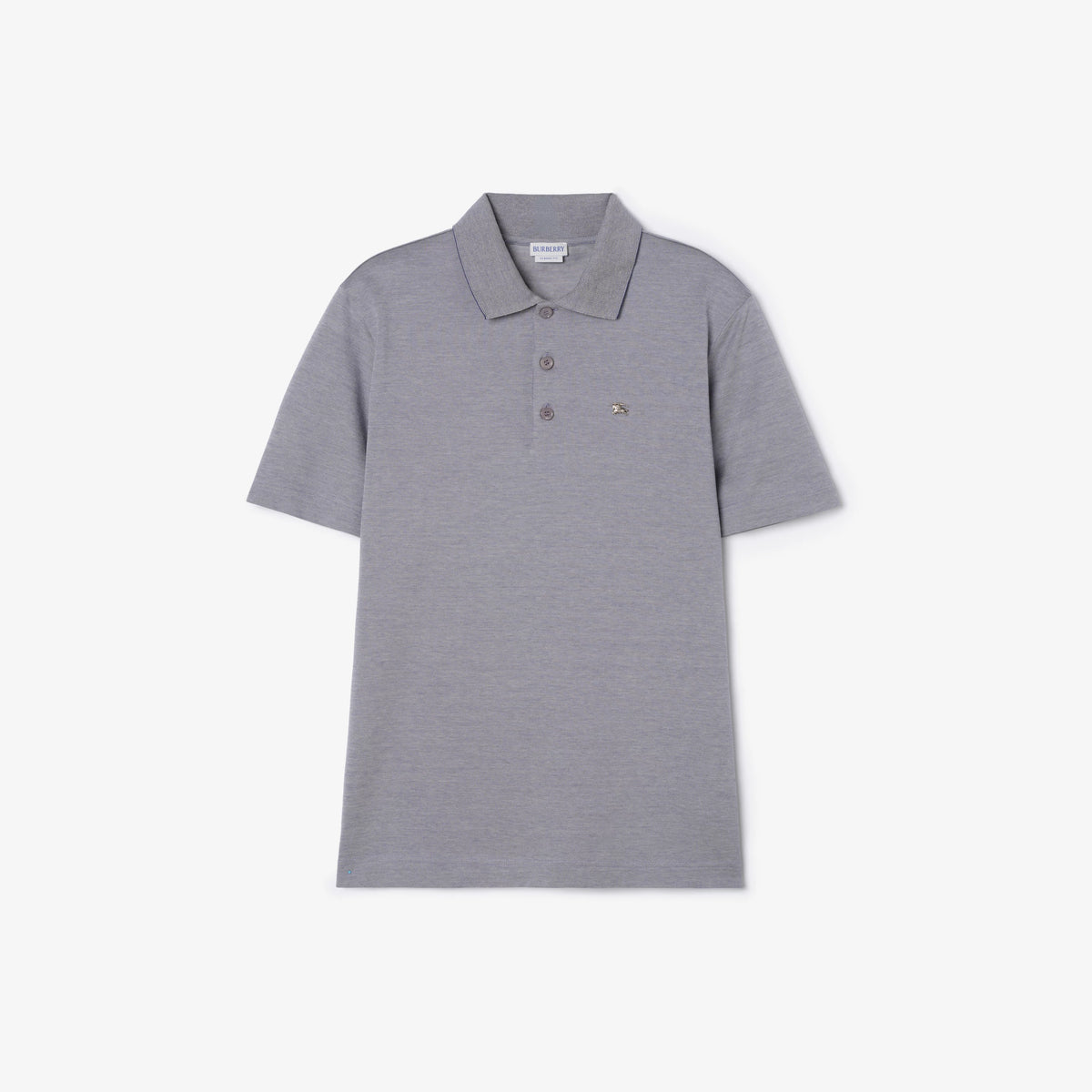 Metal Knight Cotton Polo Shirt RUNWAY DELUXE