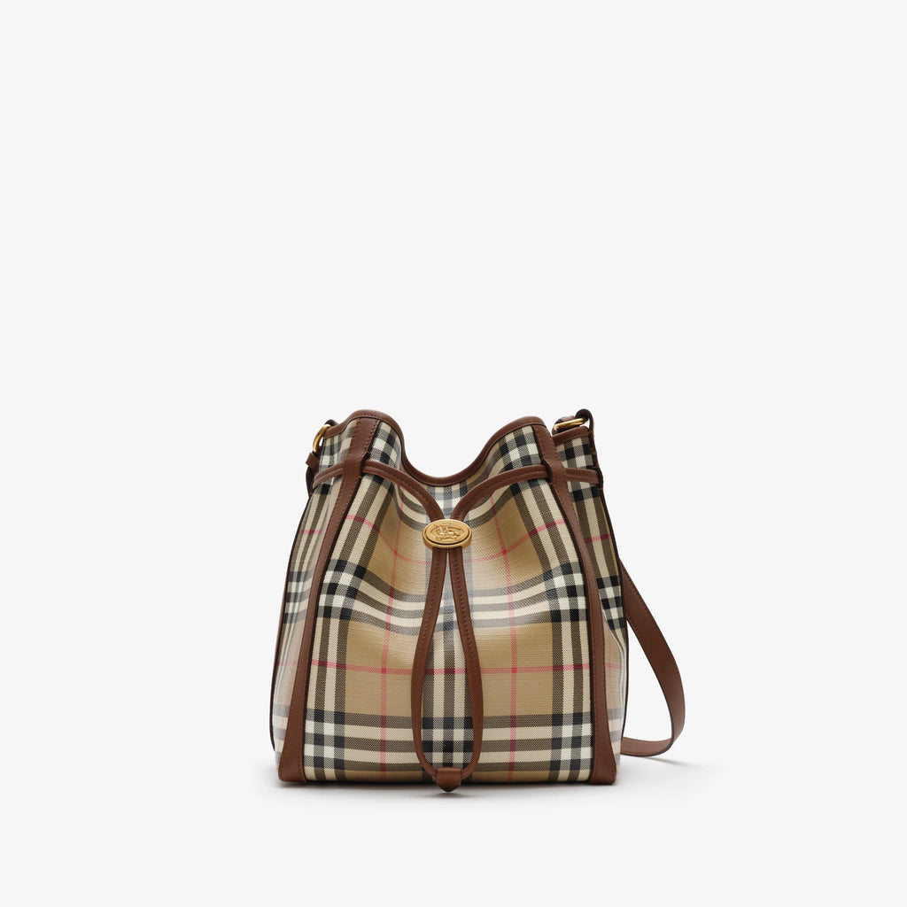 Small Check Bucket Bag RUNWAY DELUXE
