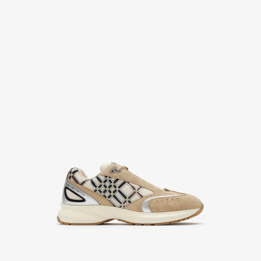 Nylon, Suede and Leather Eclipse Sneakers