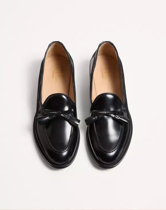 Bowshire Loafer In Shiny Calfskin