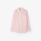 Classic Fit Check Cotton ShirtPrice undefined Frosty pink RUNWAY DELUXE