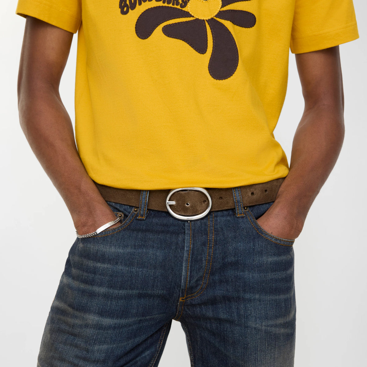 Suede Bloomsbury Belt RUNWAY DELUXE