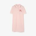 Heart Knight Cotton Polo Shirt Dress