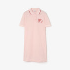 Heart Knight Cotton Polo Shirt Dress