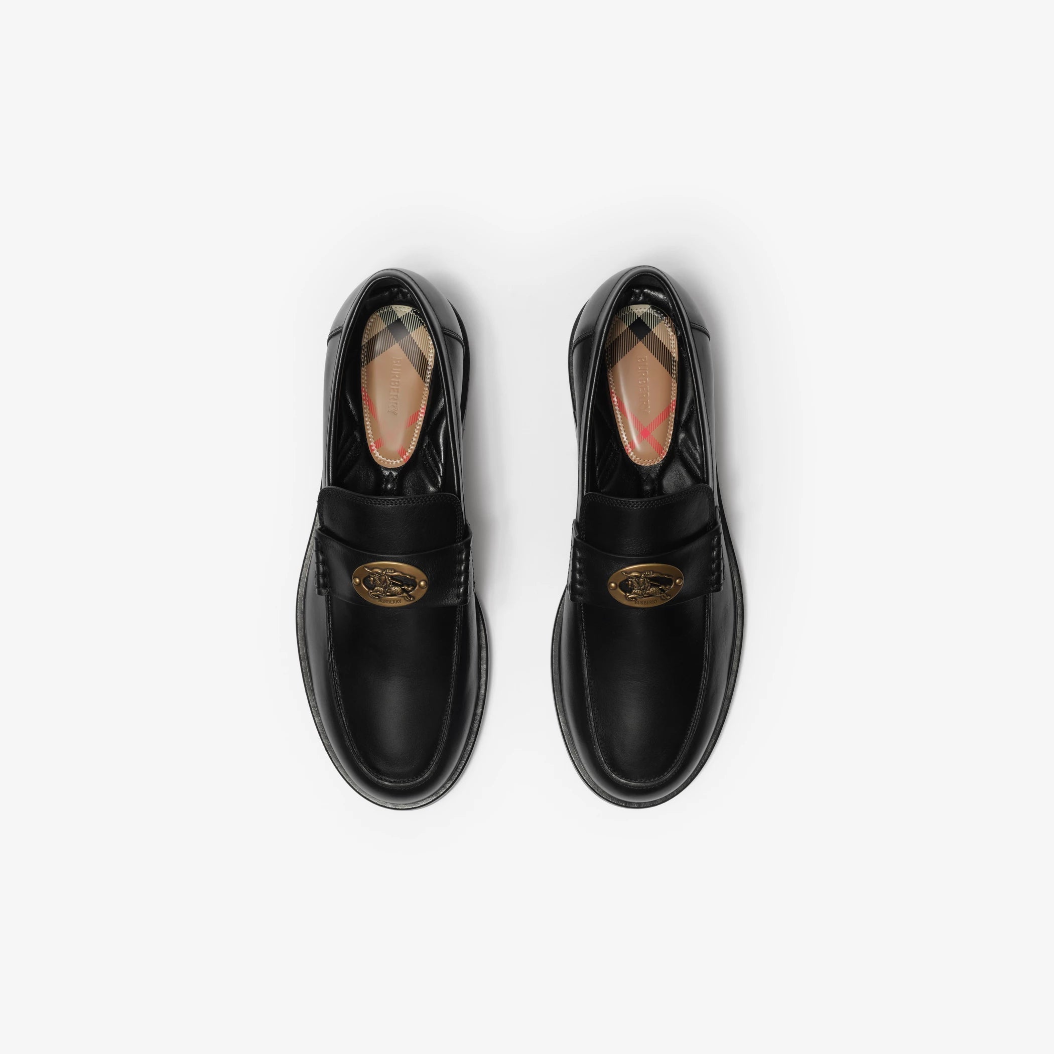 Leather Pembroke Loafers