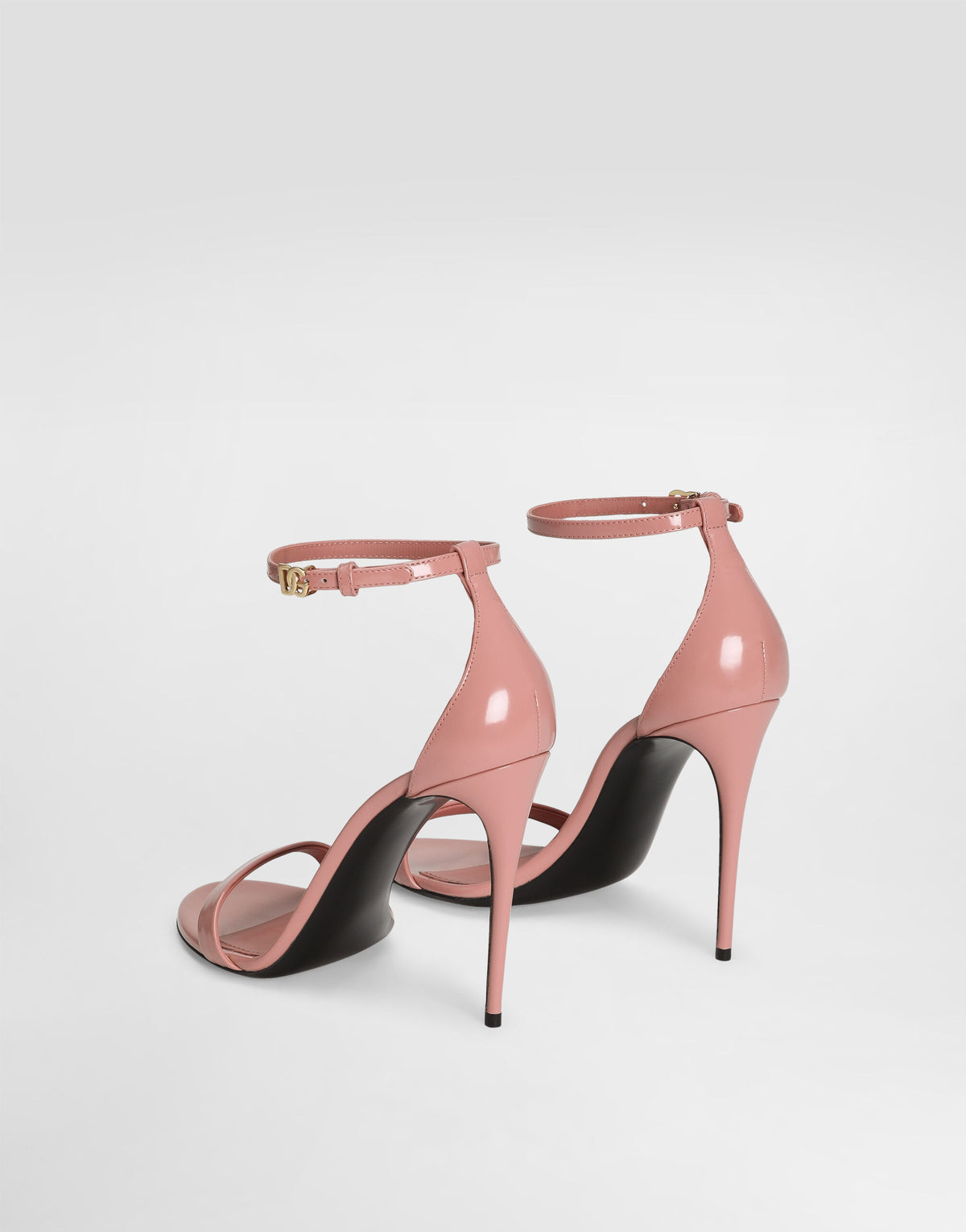 Polished calfskin sandals RUNWAY DELUXE