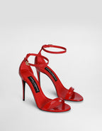 Patent leather sandals RUNWAY DELUXE