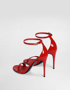 Patent leather sandals RUNWAY DELUXE