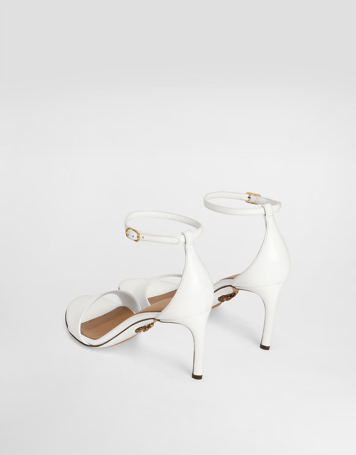 Polished goatskin sandals RUNWAY DELUXE