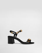 Sandals with embroidery and stones RUNWAY DELUXE