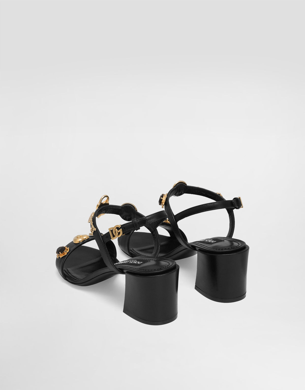 Sandals with embroidery and stones RUNWAY DELUXE