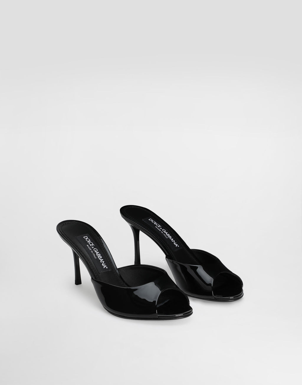 Keira patent leather mules