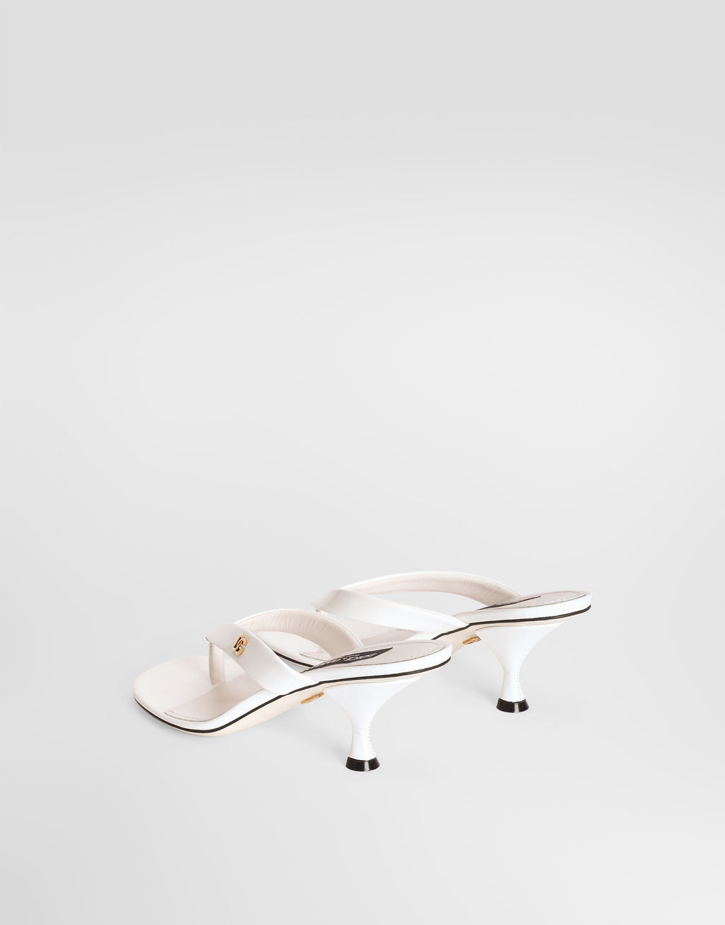 Patent leather thong sandal RUNWAY DELUXE