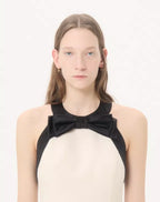 Crepe Couture Short Dress