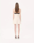 Crepe Couture Short Dress
