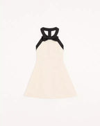 Crepe Couture Short Dress