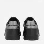 CALFSKIN NAPPA PORTOFINO SNEAKERS WITH CROWN PATCH