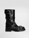 Leather ankle boots