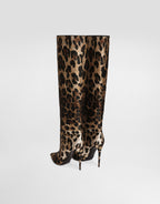 Leo jacquard boots