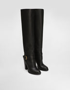 Calfskin boots