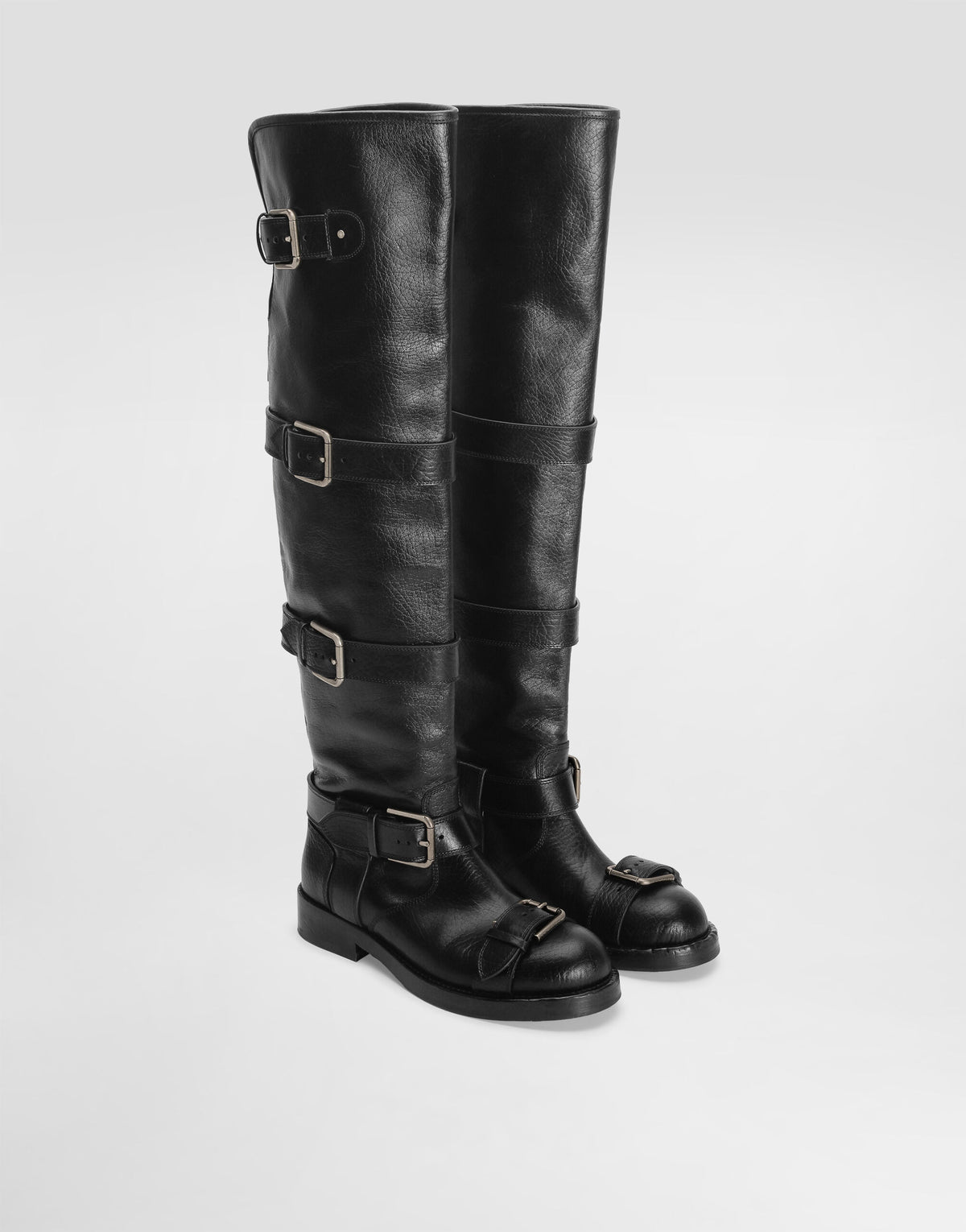 Horse leather boots