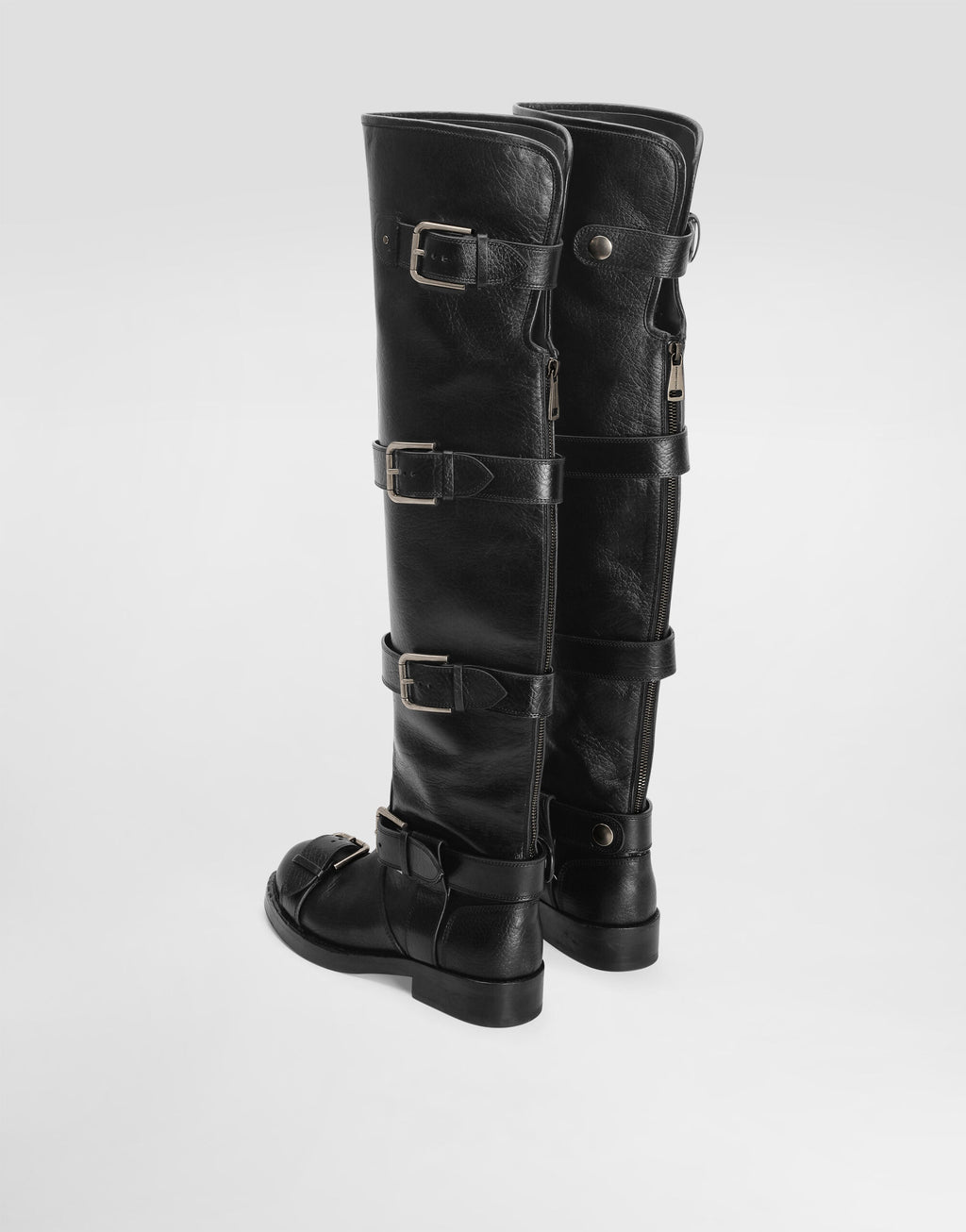 Horse leather boots