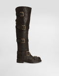 Horse leather boots