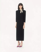Cady Couture Embroidered Dress