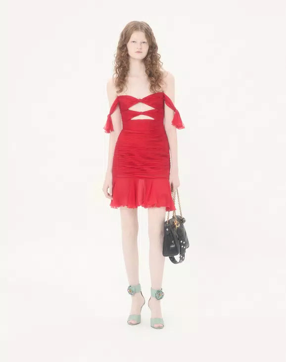 Chiffon Short Dress