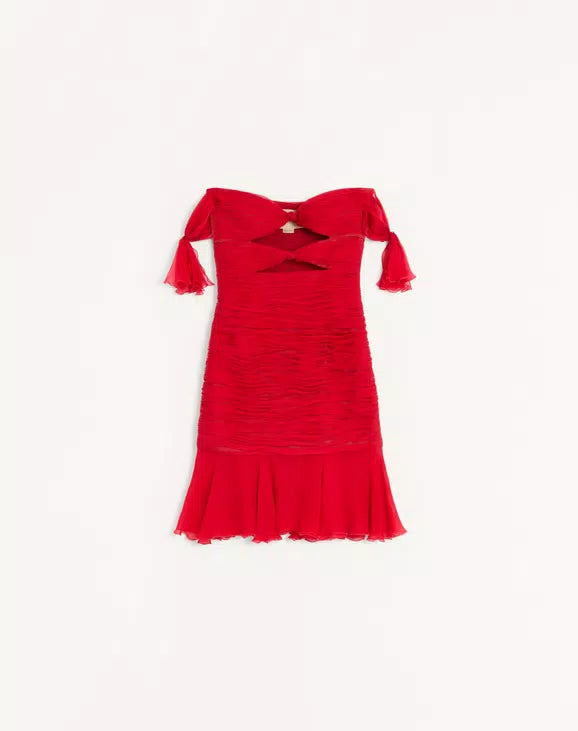 Chiffon Short Dress