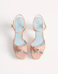 Coeur Royal Platform Sandal In Kidskin 115Mm