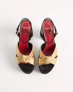 Crasher Platform Sandal in Suede 125mm