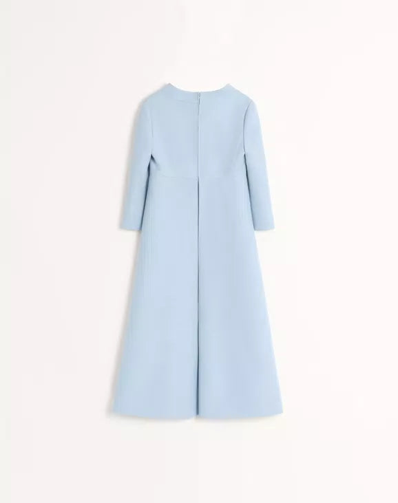 Crepe Couture Midi Dress