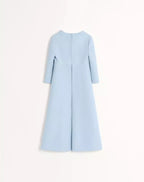Crepe Couture Midi Dress