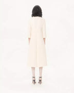 Crepe Couture Midi Dress