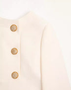 Crepe Couture Midi Dress